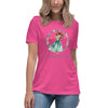 There's Always Time for Hula Women's Relaxed T-Shirt Watercolor Design