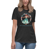 There's Always Time for Hula Women's Relaxed T-Shirt Watercolor Design