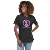 There's Always Time for Hula Women's Relaxed T-Shirt with Female Dancer Silouette