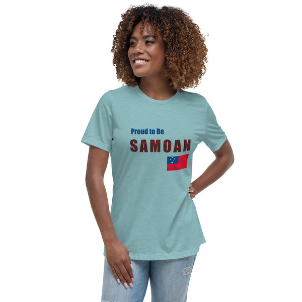 Proud to Be Samoan Women's Relaxed T-Shirt