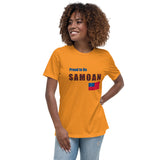 Proud to Be Samoan Women's Relaxed T-Shirt