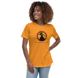 There's Always Time for Hula Women's Relaxed T-Shirt with Female Dancer Silouette