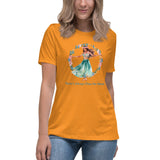 There's Always Time for Hula Women's Relaxed T-Shirt Watercolor Design