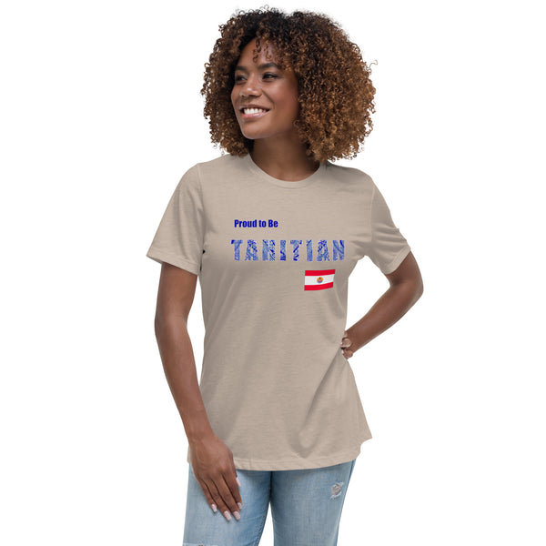 Proud to Be Tahitian Women's Relaxed T-Shirt