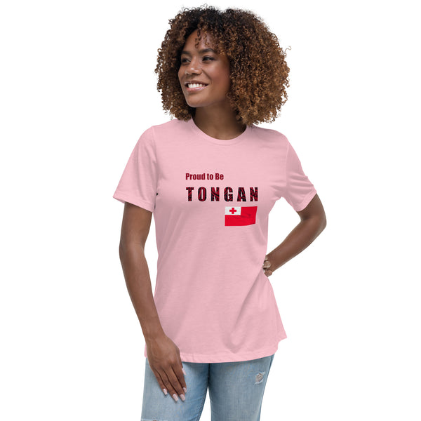 Proud to Be Tongan Women's Relaxed T-Shirt