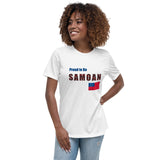 Proud to Be Samoan Women's Relaxed T-Shirt