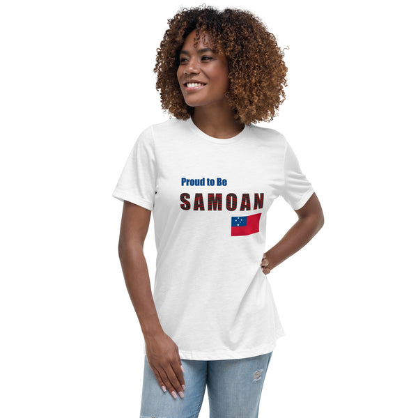 Proud to Be Samoan Women's Relaxed T-Shirt