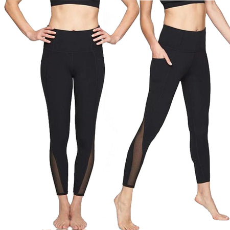 Koru Long Yoga Pants - Maori Tattoo Design