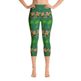 Christmas Workout Crop Leggings