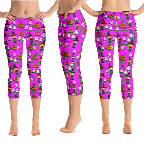 Hulaween yoga pants
