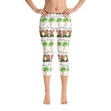 Novelty Christmas Hula Capri