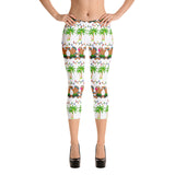 Novelty Christmas Capri Leggings
