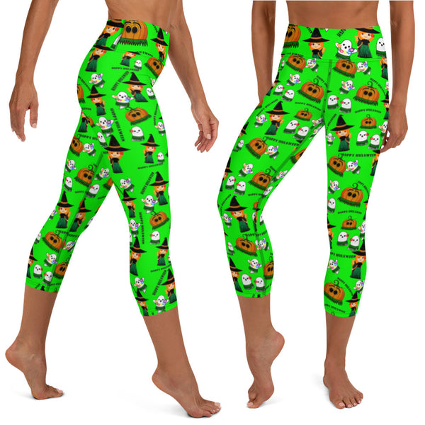 Hulaween Hawaiian Capri Pants