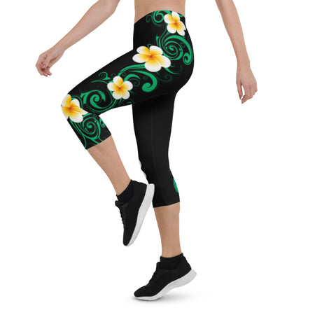 Live Aloha Capri Leggings