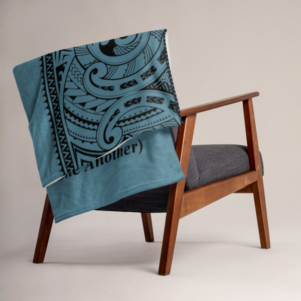 Hawaiian tattoo throw