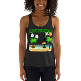 Happy hulaween racerback tank