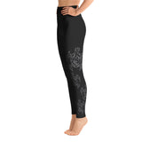 Polynesian Tattoo Leggings high waist