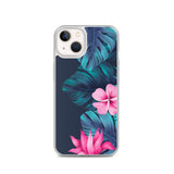 Tropical Flowers and Ferns iPhone Case -  iPhone Case 11 12 13 (Pro Pro max Mini) 7 8 plus SE XR, X, XS, Xs max