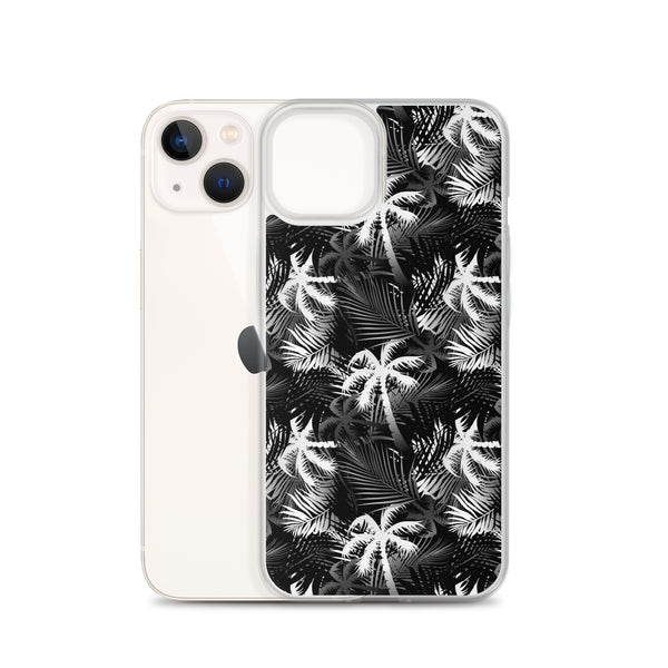 Palm Tree iPhone Case - Black and White -  iPhone Case 11 12 13 (Pro Pro max Mini) 7 8 plus SE XR, X, XS, Xs max