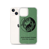 Gecko Yin Yang Polynesian Tattoo Iphone Case Aloha Kekahi I Kekahi (Love One Another) - iPhone Case 11 12 13 (Pro Pro max Mini) 7 8 plus SE XR, X, XS, Xs max