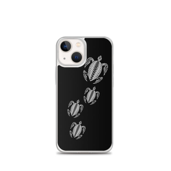 Honu Family  (Hawaiian Sea Turtle) Samoan Tattoo iPhone Case -  iPhone Case 11 12 13 (Pro Pro max Mini) 7 8 plus SE XR, X, XS, Xs max