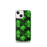 Palm Tree iPhone Case - Lime Green -  iPhone Case 11 12 13 (Pro Pro max Mini) 7 8 plus SE XR, X, XS, Xs max