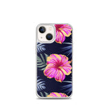 Bright Pink Hibiscus iPhone Case - Larger Flowers -  iPhone Case 11 12 13 (Pro Pro max Mini) 7 8 plus SE XR, X, XS, Xs max