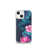 Tropical Flowers and Ferns iPhone Case -  iPhone Case 11 12 13 (Pro Pro max Mini) 7 8 plus SE XR, X, XS, Xs max