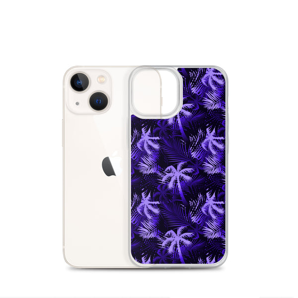 Palm Tree - Purple - iPhone Case 11 12 13 (Pro Pro max Mini) 7 8 plus SE XR, X, XS, Xs max