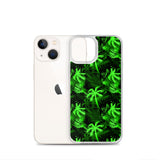 Palm Tree iPhone Case - Lime Green -  iPhone Case 11 12 13 (Pro Pro max Mini) 7 8 plus SE XR, X, XS, Xs max