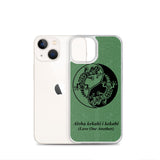 Gecko Yin Yang Polynesian Tattoo Iphone Case Aloha Kekahi I Kekahi (Love One Another) - iPhone Case 11 12 13 (Pro Pro max Mini) 7 8 plus SE XR, X, XS, Xs max
