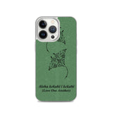 Manta Ray Polynesian Tattoo Iphone Case Aloha Kekahi I Kekahi (Love One Another) -  iPhone Case 11 12 13 (Pro Pro max Mini) 7 8 plus SE XR, X, XS, Xs max