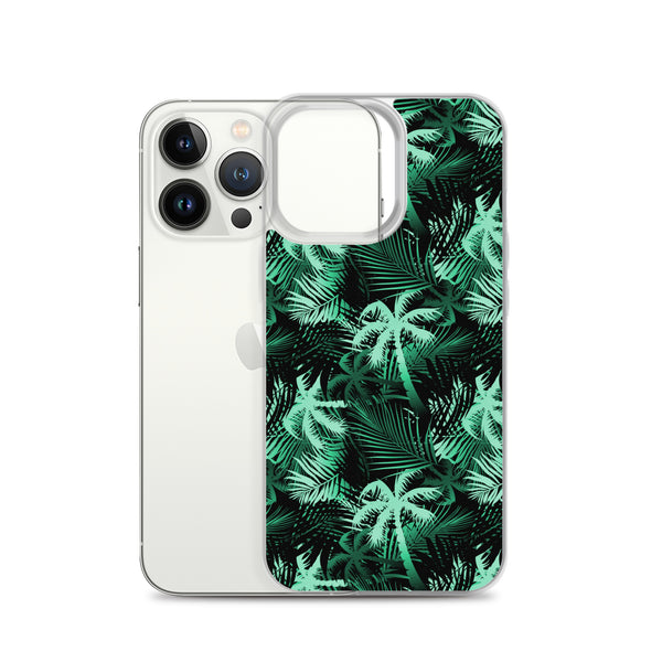 Palm Tree - Green -  iPhone Case 11 12 13 (Pro Pro max Mini) 7 8 plus SE XR, X, XS, Xs max