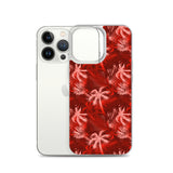 Palm Tree iPhone Case - Red -  iPhone Case 11 12 13 (Pro Pro max Mini) 7 8 plus SE XR, X, XS, Xs max