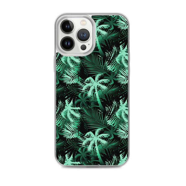 Palm Tree - Green -  iPhone Case 11 12 13 (Pro Pro max Mini) 7 8 plus SE XR, X, XS, Xs max