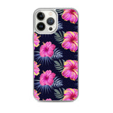 Bright Pink Hibiscus iPhone Case - iPhone Case 11 12 13 (Pro Pro max Mini) 7 8 plus SE XR, X, XS, Xs max
