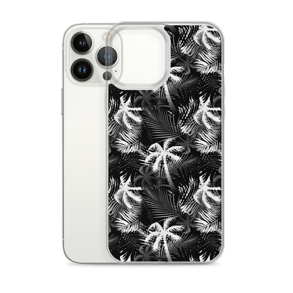 Palm Tree iPhone Case - Black and White -  iPhone Case 11 12 13 (Pro Pro max Mini) 7 8 plus SE XR, X, XS, Xs max