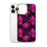 Palm Tree iPhone Case - Hot Pink -  iPhone Case 12, 12 Mini, 12 Pro, 12 Pro max, 11, 11 Pro, 11 Pro max 7, 8, plus SE, XR, X, XS, Xs max