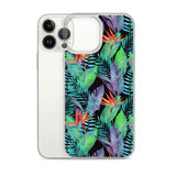 Bird of Paradise iPhone Case (Larger Flowers) -  iPhone Case 11 12 13 (Pro Pro max Mini) 7 8 plus SE XR, X, XS, Xs max