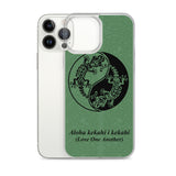 Gecko Yin Yang Polynesian Tattoo Iphone Case Aloha Kekahi I Kekahi (Love One Another) - iPhone Case 11 12 13 (Pro Pro max Mini) 7 8 plus SE XR, X, XS, Xs max