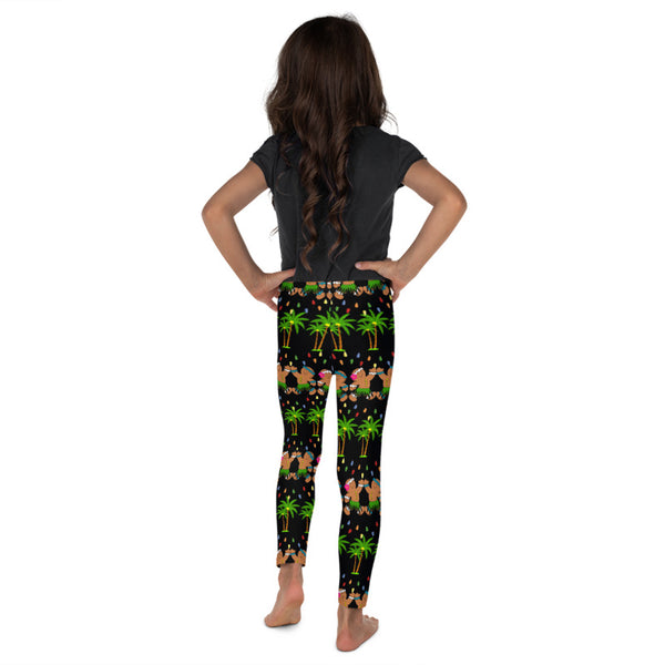 Kids Christmas Palm Tree Leggings