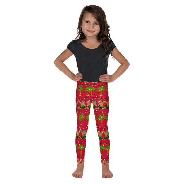 Hawaiian Christmas Childs Legging