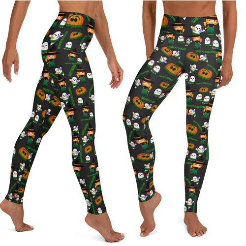 Happy Hulaween Leggings