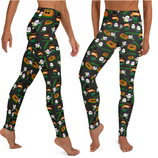 Happy Hulaween Leggings
