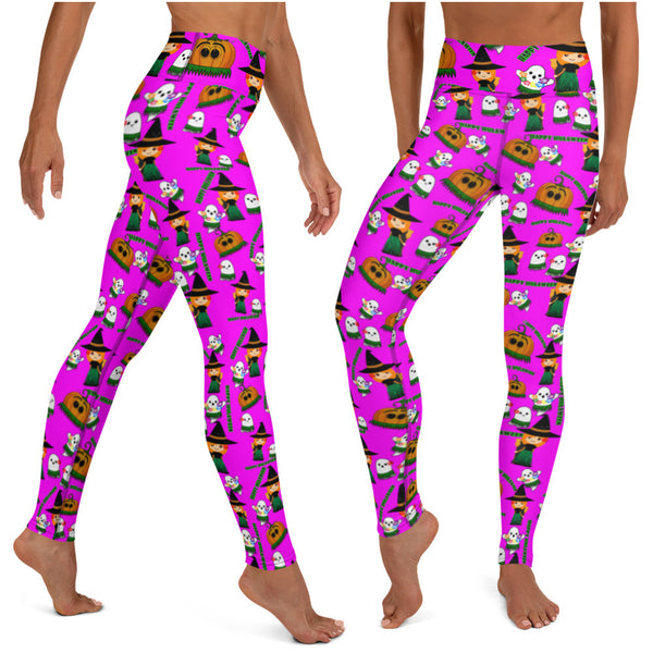 Happy Hula ween leggings