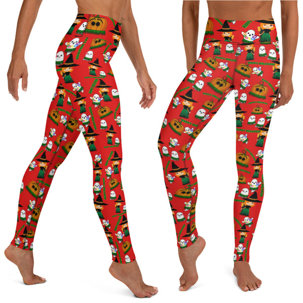 Hulaween leggings