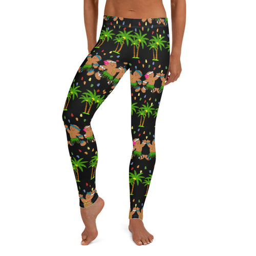 Hawaiian Christmas Leggings