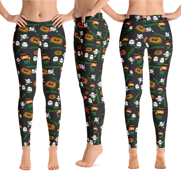 Halloween yoga leggings