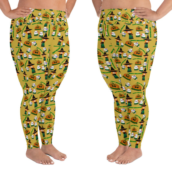 Hawaiian plus size leggings