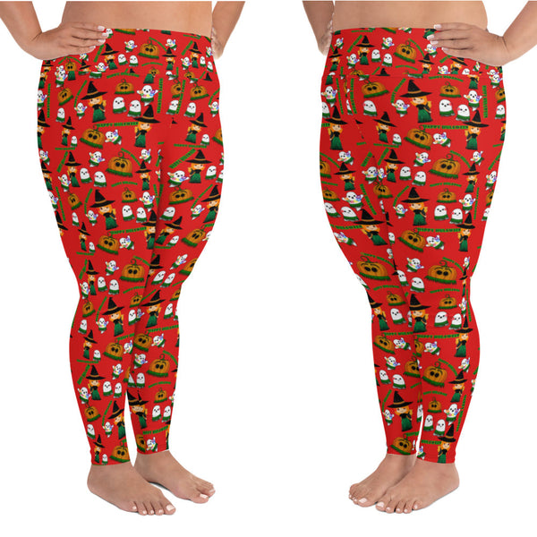 Plus size halloween leggings